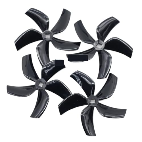 Hélice D76 noire à 5 pales pour drone RC de 3 pouces de course - 4