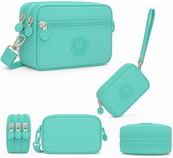 Bolsa transversal Shoulder Bag Bolsinha Transversal Alça De Ombro Tiracolo alça de ombro (modelo 3- verde)