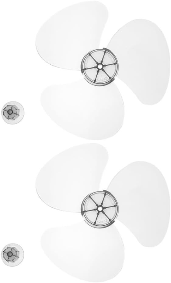 Amosfun 2pcs 12' Plastic Fan Blades Replacement Parts for Electric Ceiling Fan