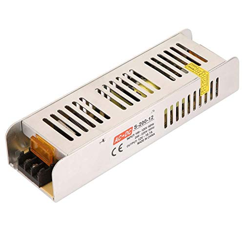 Leistungstransformatoren, AC 110V-220V 150W / 200W Streifenschaltnetzteil Treiber Spannungswandler für LED(12V 200W)