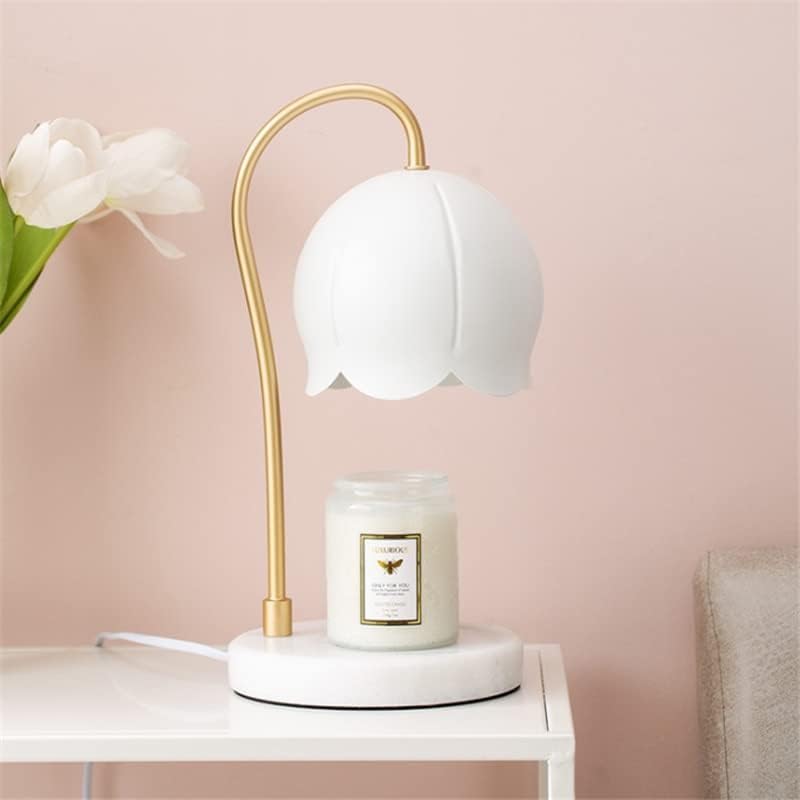 Aromatyczna Lampa Podgrzewająca Świece, Lampy Podgrzewające Świece, Topiący Się Świeca Aroma Ściemniacz Lampa Stołowa Aromaterapia Zapachowy Podgrzewacz Do Wosku Marmurowe Światło Nocne Dom Weseln