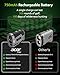 Acer Golf Rangefinder with Slope - 1200Yards Range Finder for Hunting, 6X Magnification with Flag Pole Locking Vibration, Rechargeable, Battery with Magnet Stripe Golf Accessories for Men, Gifts