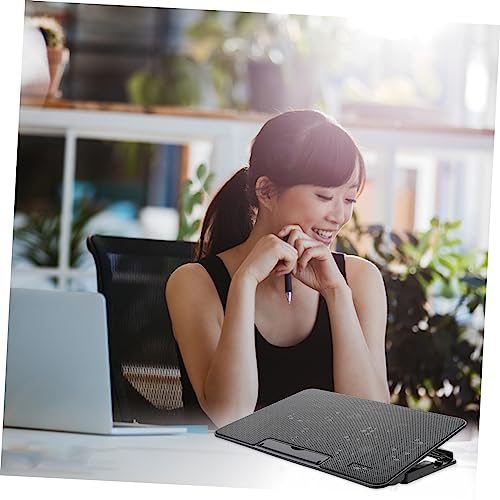 Base ajustable para laptop con ventiladores Angoily miniatura 5