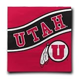 Utah Utes I Luncheon Napkins – Officially Licensed 2-Ply Party Napkins for Tailgates & Game Day Events – Pack of 16 by Westrick
