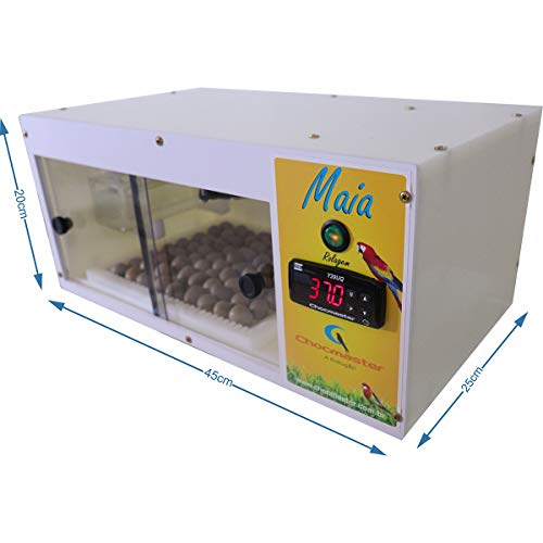 Chocadeira para pássaros com ovoscópio - Maia (110)