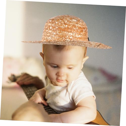 Kids Large Diameter 31cm Original Color Children's Hat Material Outdoor Sun Hat Sun Visor4