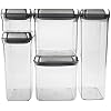 Amazon.com: Oxo SteeL 5-piece Pop Container Set: Food Savers: Home ...