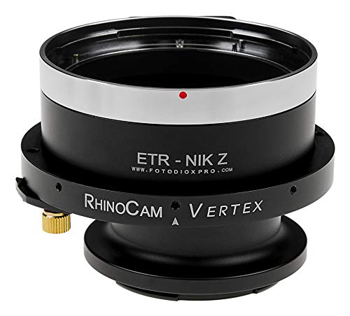 Adaptador Bronica ETR a Nikon Z para reutilizar lentes de formato medio