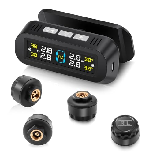 Système de surveillance pression pneus TPMS pour éviter les crevaisons en voiture et caravane