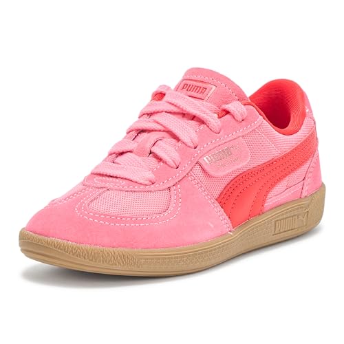 PUMA Palermo (Little Kid) Sneaker, Magic Rose/for All Time Red, 1.5 US Unisex