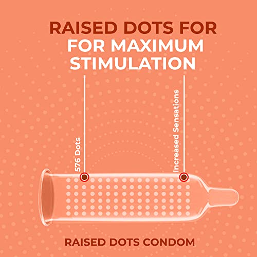 Nottyboy Hardcore Raised Dots Condoms For Men - 10 Count #TOP1