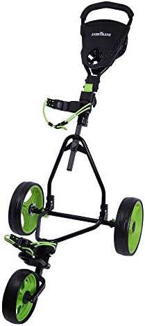 Caddymatic Junior Golf Cart – 3 Wheel Folding Cart for Kids