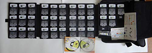 Turning Technologies, LLC Complete Set of 32 Student/Audience ResponseCard RF LCD Clickers