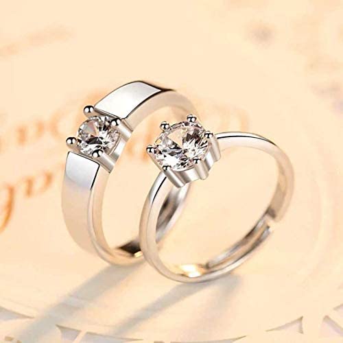 Image of Handicraft Kottage Luca Adjustable Couple Band, Promise Rings for Lovers | Gift for Men and Women