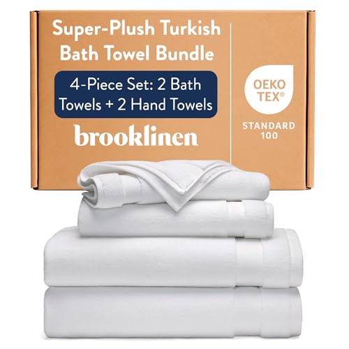 Brooklinen Super-Plush Bath Towel and Hand Towel Set - 2