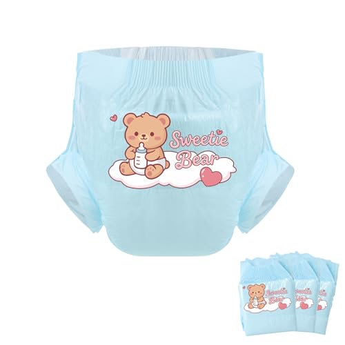 CutiePlusU ��l�p���ނ�3���Z�b�g�T���v�� �j�����փp���c ���x���t�� �z���͂̍����h���C�\�� �u���[�o�b�N�v���[�� �X�C�[�g�n�[�g�x�A(XL 110-158cm)