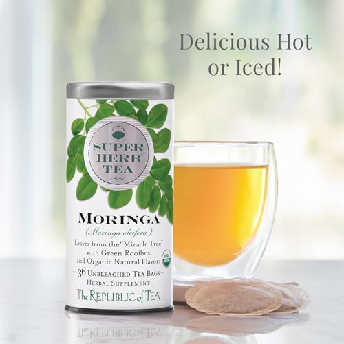 The Republic of Tea Organic Moringa SuperHerb Tea