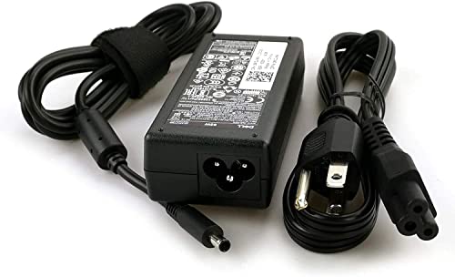Image of Dell Inspiron Laptop Charger Genuine 65W watt 4.5mm tip AC Power Adapter for Inspiron 13 14 15 3000 5000 7000 Series 5558 5755 3147 7348-2in1 5555 5559 0G6j41 0MGJN with Power Cord