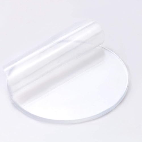 Miniatura 3 de BILLIOTEAM 24 discos acrílicos de 4 pulgadas3.9 in de grosor, círculos redondos de acrílico transparente para proyectos de vinilo, posavasos de