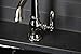KOHLER K-99266-VS Artifacts Single-Hole Kitchen Sink Faucet with 13-1/2 In. Swing Spout and Victorian Spout Design, Vibrant Stainless