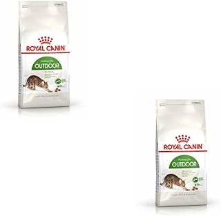 ROYAL CANIN Outdoor | Twin Pack | 2 x 400g | Dry Cat Food | For Adult Cats (from 1st to 7th years) with Frequent Freewheel and Regular Exercise product image