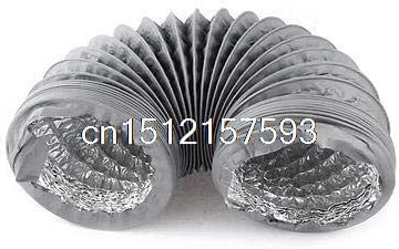 1M x 110mm PVC Coated Flexible Aluminum Foil Air Ventilation Pipe Exhaust Hose