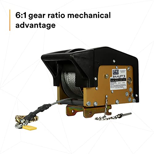 3M DBI-SALA Salali II Winch Espacio Confinado Cable Galvanizado miniatura 7