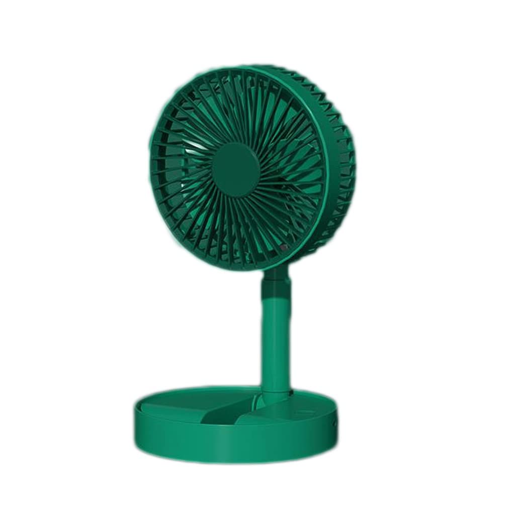 Mini ventilateur portable de refroidissement électrique RJJ vert contre la chaleur
