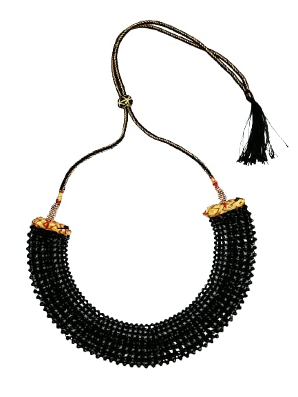 alysa Latest Stylish | Crystal Stone | Choker Necklace | Multistrand Crystal Beads Layered Necklace for Women & Girls (Pack of 1) (Red) (B0BQMVZ854) Amazon Price History, Amazon Price Tracker