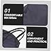 Ipetboom 20pcs Breathable Eye Masks for Sleeping Lightweight Sleep Eye Covers for Travel Meditation Camping Comfortable Light-Blocking Polyester Sleep Mask