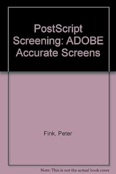 Paperback Postscript Screening: Adobe Accurate Screens Book