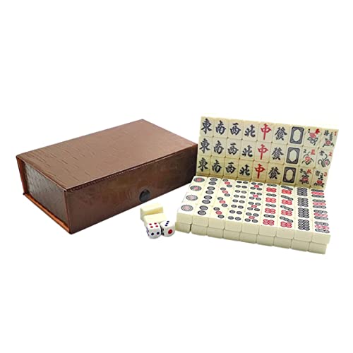 Jeu de mahjong chinois complet ne perdez plus vos accessoires en voyage