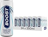Boost Sugar Free Energy Drink, 250ml, Pack of 24