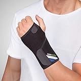 fleje aluminio anodizado FORMA ANATÓMICA: Elasticidad uniforme: mejor adaptación, ajuste y colocación. No limita la movilidad, con cierre y ajuste mediante velcro. Incorpora un fleje de aluminio conformable y extraible.