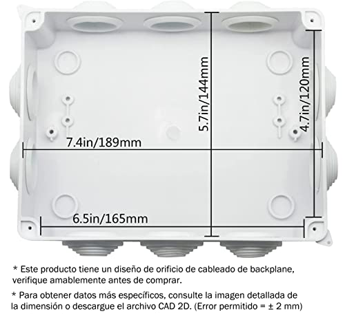 El mejor review de Caja conduit al mejor precio. 35 Imagen adicional