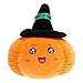TOYANDONA Almohada de Felpa de Calabaza de Halloween Juguete de Felpa de Calabaza Almohada de Calabaza de Juguete Sofá Decorativo Cojín para Niños Pequeños 20Cm Naranja