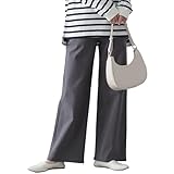 [n'OrLABEL] オシャレウォーカー ストレッチパンツ レディース 【フレキシンストレッチストレートワイドパンツ】 ズボン ボトムス デニム ジーンズ ロング ストレート ストレッチ 機能性 UVカット 春 夏 秋 冬 ゆったり 伸縮性 15bn0aq