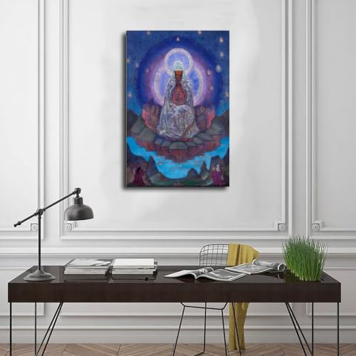 Impression sur toile de Nicholas Roerich : une décoration murale d'exception - 3