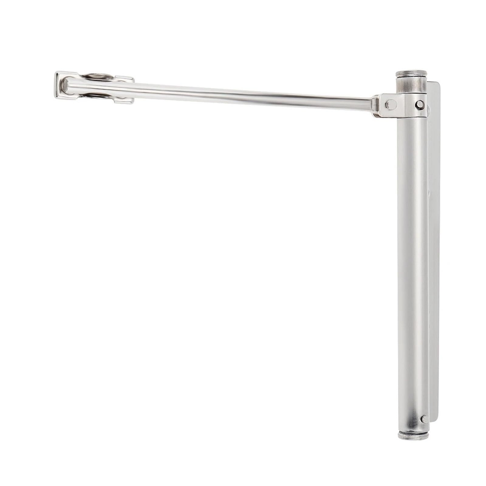 Door Closers Stainless Steel Simple Door Closer Hinge(White)
