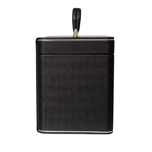 Maleta para 600 Fotos 6 Álbuns fotográficos 10x15 DUNY PRETO Adulto Baú Box Luxo