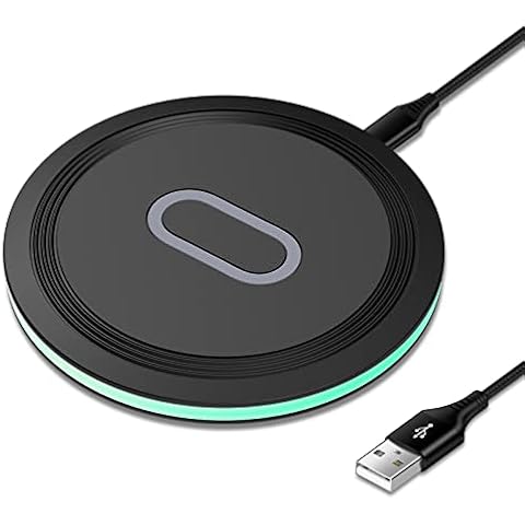 OrSunday 15W Wireless Charger Fast Charging Pad Compatible Samsung Galaxy S24 S23 S22 S21 S20 FE/Plus/Ultra, Note 20, 20+, 20 Ultra, Z Fold 6 5 4 5G, Z Flip 6 5 4 5G Cover