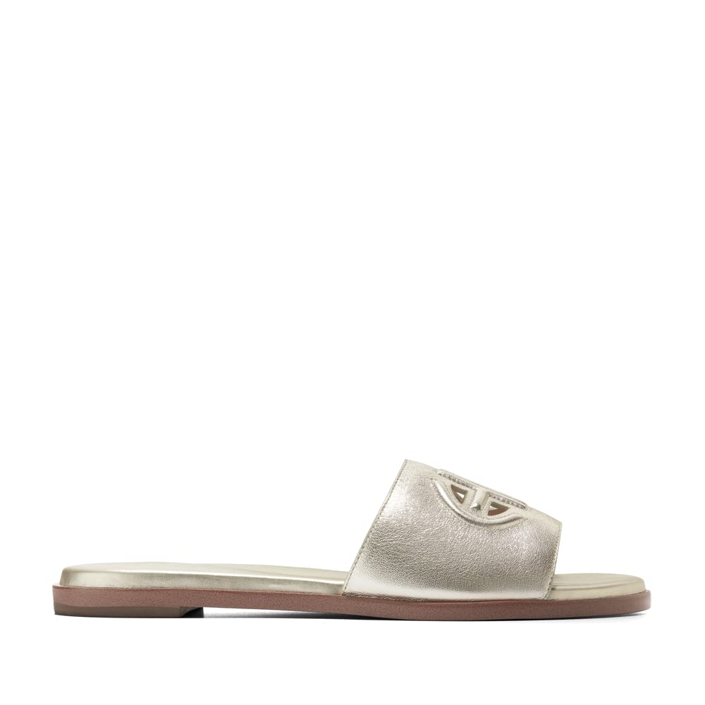 Cole Haan womens Flynn Logo Slide Sandal Flat Sandal