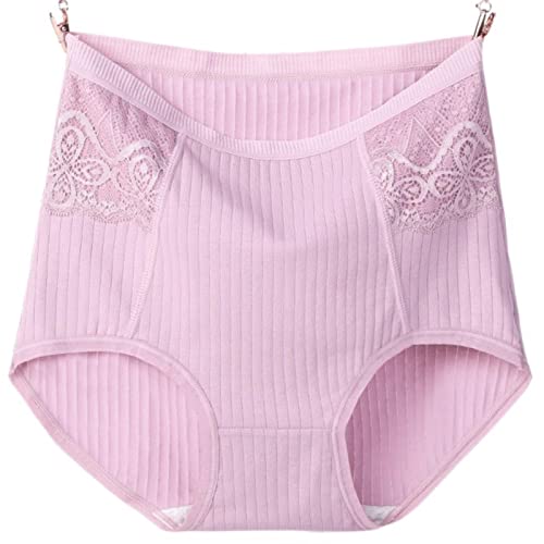 Womens cotton sweat plus size briefs culotte anti transatpirante en coton et dentelle