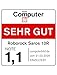 roborock Saros 10R Saugroboter mit Wischfunktion&angebbarem Wischmopp, 22,000 Pa, 7,98cm Ultra-Slim Design, StarSight System 2.0, Zero-Tangle System