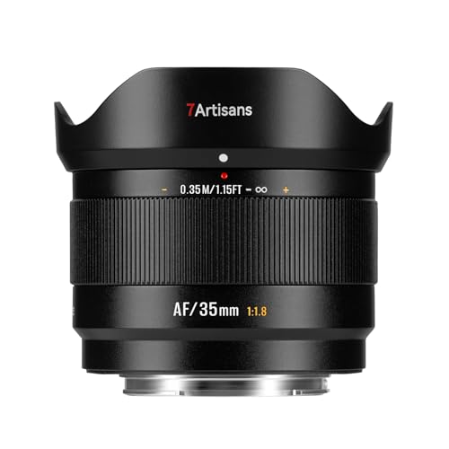 7artisans LITE 35mm F1.8 X�}�E���g �y��APS-C ���^ AF�P�œ_�����Y (�������K�i�E���[�J�[2�N�ۏؕt) �݊��i �x�m�t�B����X�p �U�������Y STM �I�[�g�t�H�[�J�X X-M5 X-T2 X-T5 X-T100 X-S20