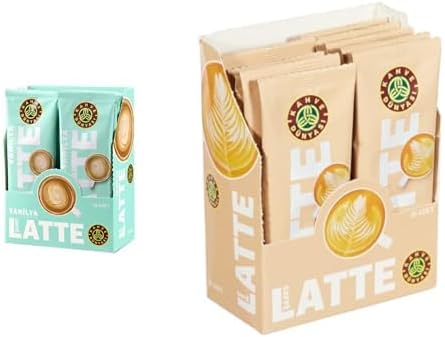 Kahve Dünyası Özel Seri Sıcak Vanilyalı Aromalı Caffe Latte, 10'lu ve Kahve Dünyası Özel Seri Sıcak Caffe Latte, 10'lu