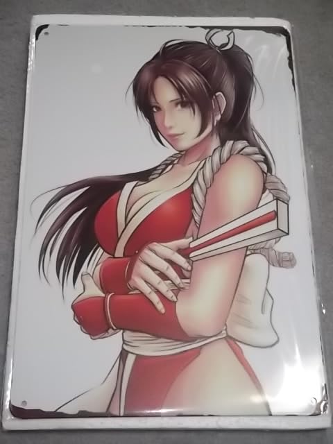 Amazon.co.jp: 品不知火 舞 (ブリキポスター) ビンテージ仕様金属板縦