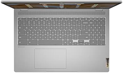 Lenovo IdeaPad Flex 3 15.6 Inch Touch Full HD Chromebook, Intel Pentium, 8GB RAM, 128GB SSD, Chrome OS - Arctic Grey Laptop