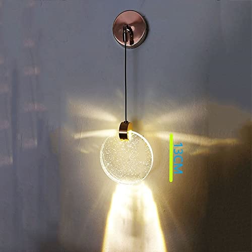 Lámpara de pared LED moderna para decoración de salón y dormitorio S 3