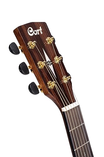 Cort GAPFBEVELNAT 6 String Acoustic-Electric Guitar thumb #6